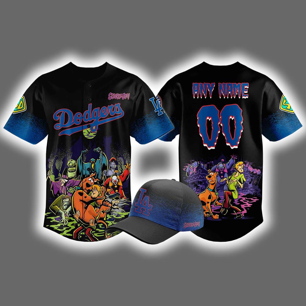 Dodgers x Scooby-Doo Night Halloween 2025 Jersey Dodgers x Scooby-Doo Night Halloween 2025 Jersey