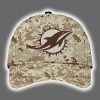Dolphins 2025 United State Mine Corps 250th Anniversary Hoodie Joggers Cap 3