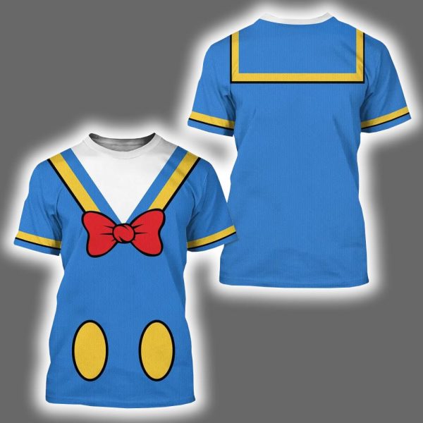 Donald Duck Halloween Costume Shirt