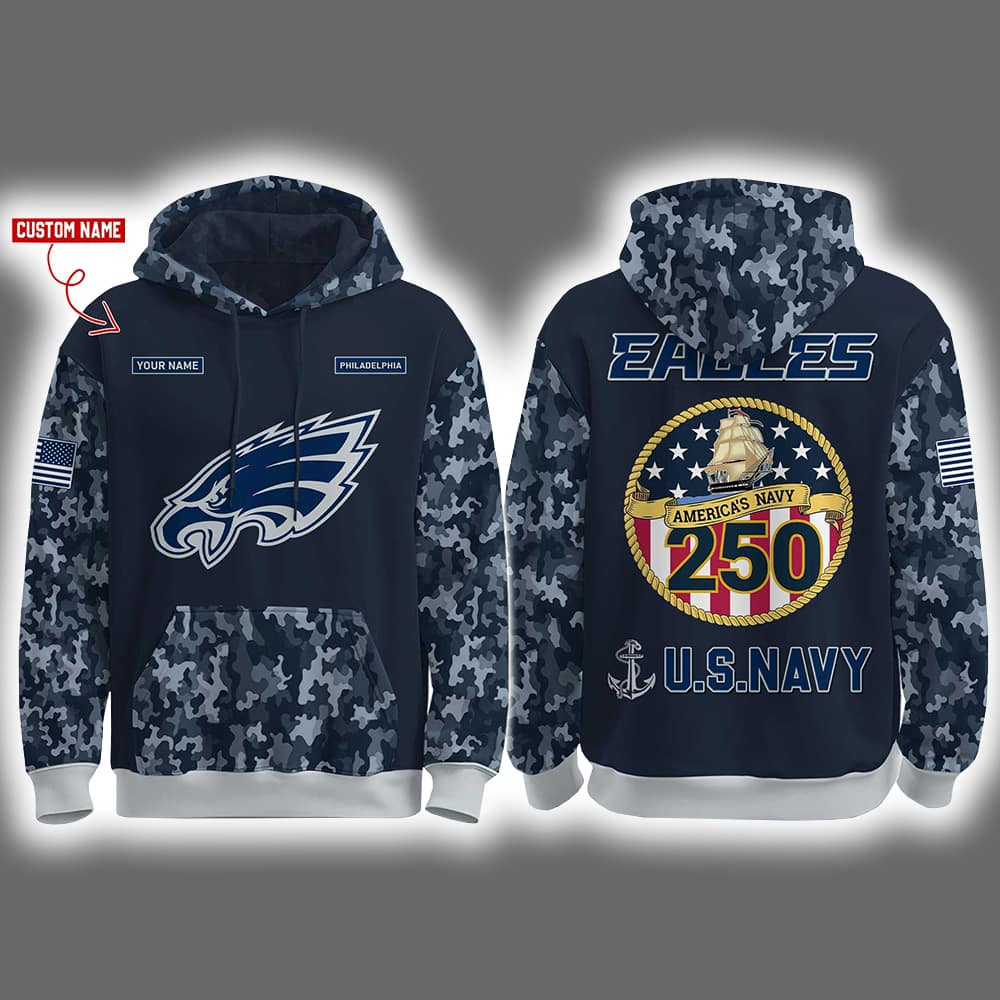 Eagles US Navy 250th Birthday Celebration Night Game 2025 Hoodie Joggers Cap Eagles US Navy 250th Birthday Celebration Night Game 2025 Hoodie Joggers Cap