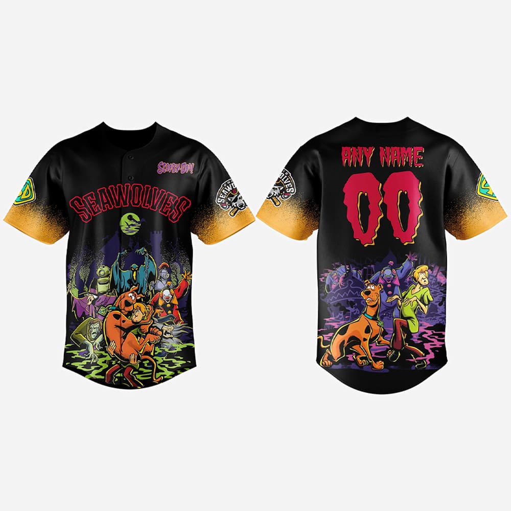 Erie SeaWolves x Scooby-Doo Night Halloween 2025 Jersey Erie SeaWolves x Scooby-Doo Night Halloween 2025 Jersey