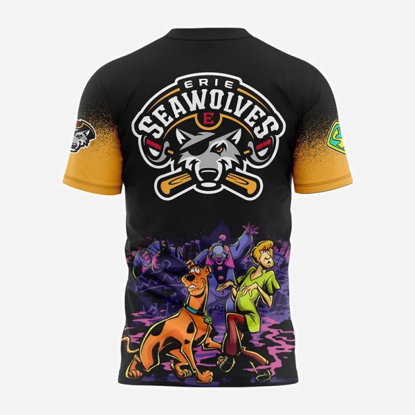 Erie SeaWolves x Scooby Doo Night Halloween 2025 Shirt 3