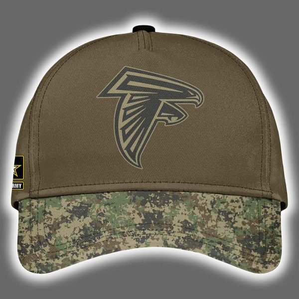 Falcons US Army 250th Birthday Celebration Night Game 2025 Hoodie Joggers Cap 3