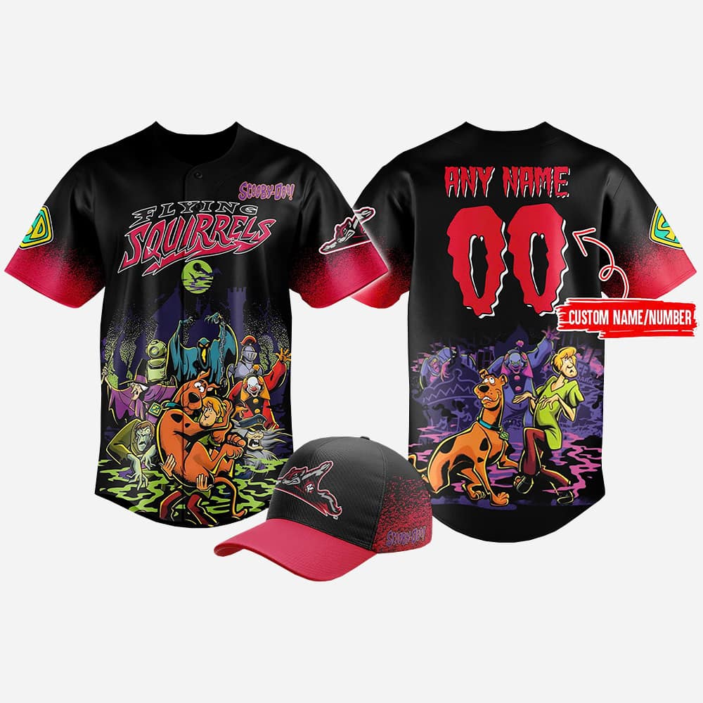 Flying Squirrels x Scooby-Doo Night Halloween 2025 Jersey Flying Squirrels x Scooby-Doo Night Halloween 2025 Jersey