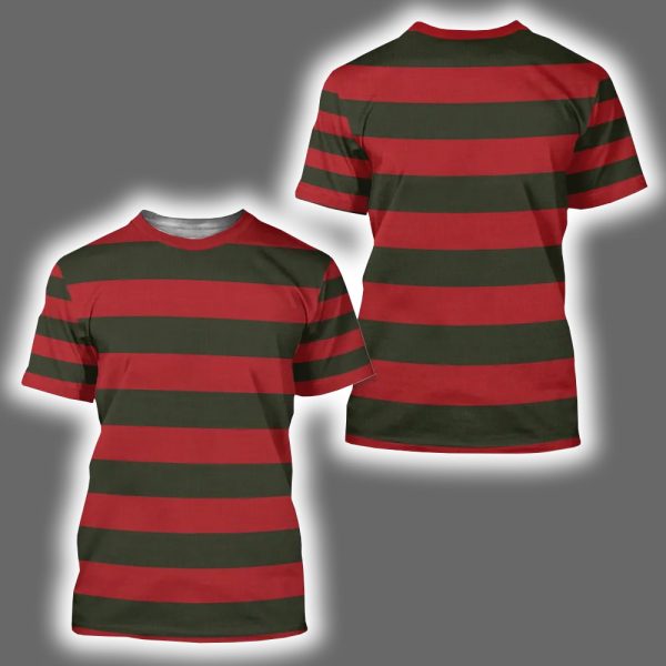 Freddy Krueger Halloween Costume Shirt