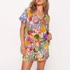 Fruit All The Colours Of The Rainbow Satin Pajama Set 3