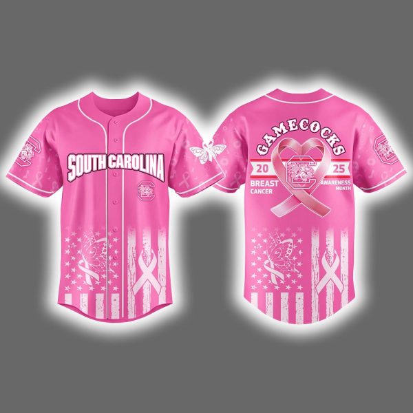 Gamecocks x Breast Cancer Awareness Month 2025 Jersey