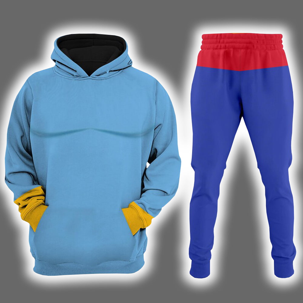 Genie Aladdin Halloween Costume Hoodie Joggers Genie Aladdin Halloween Costume Hoodie Joggers