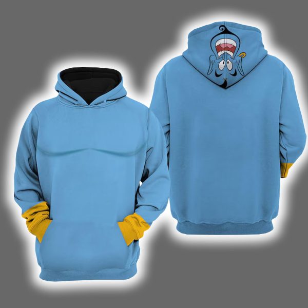 Genie Aladdin Halloween Costume Hoodie Joggers 2