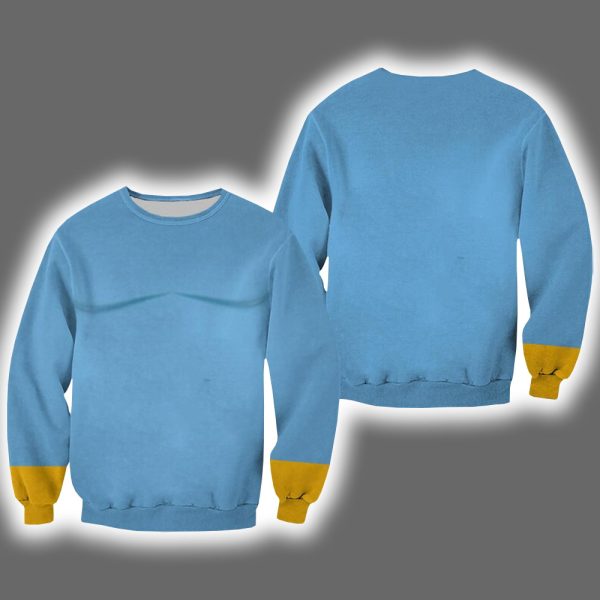 Genie Aladdin Halloween Costume Shirt 2
