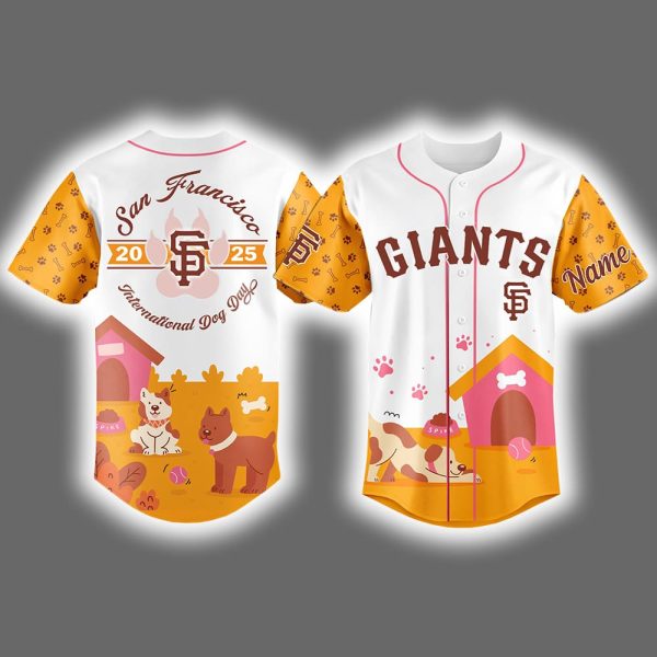 Giants International Dog Day 2025 Jersey