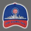 Go Cubs Go Skyline Customized Cap