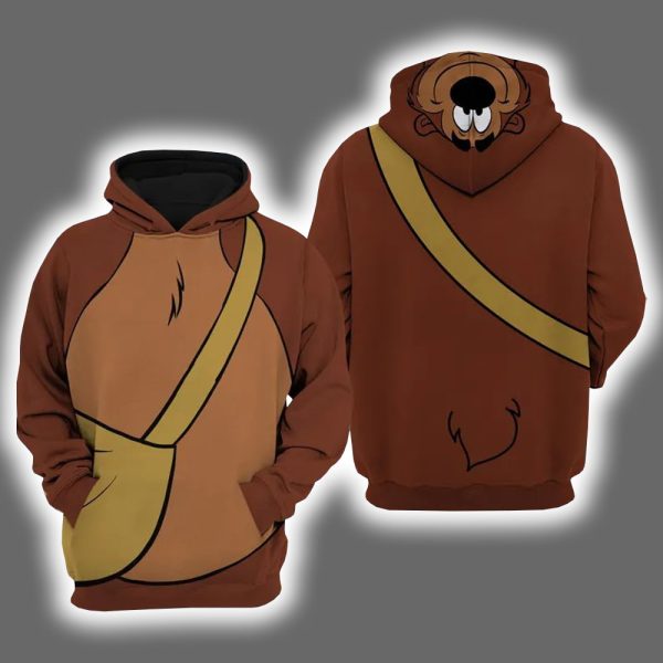 Humphrey The Bear Halloween Costume Hoodie Joggers 2