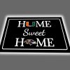 Hurricanes x Ravens Home Sweet Home Doormat