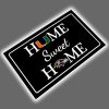 Hurricanes x Ravens Home Sweet Home Doormat 2