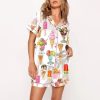 Ice Cream Satin Pajama Set 2