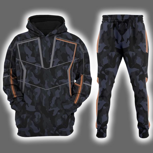 Iron Man Tony Stark Halloween Costume Hoodie Joggers