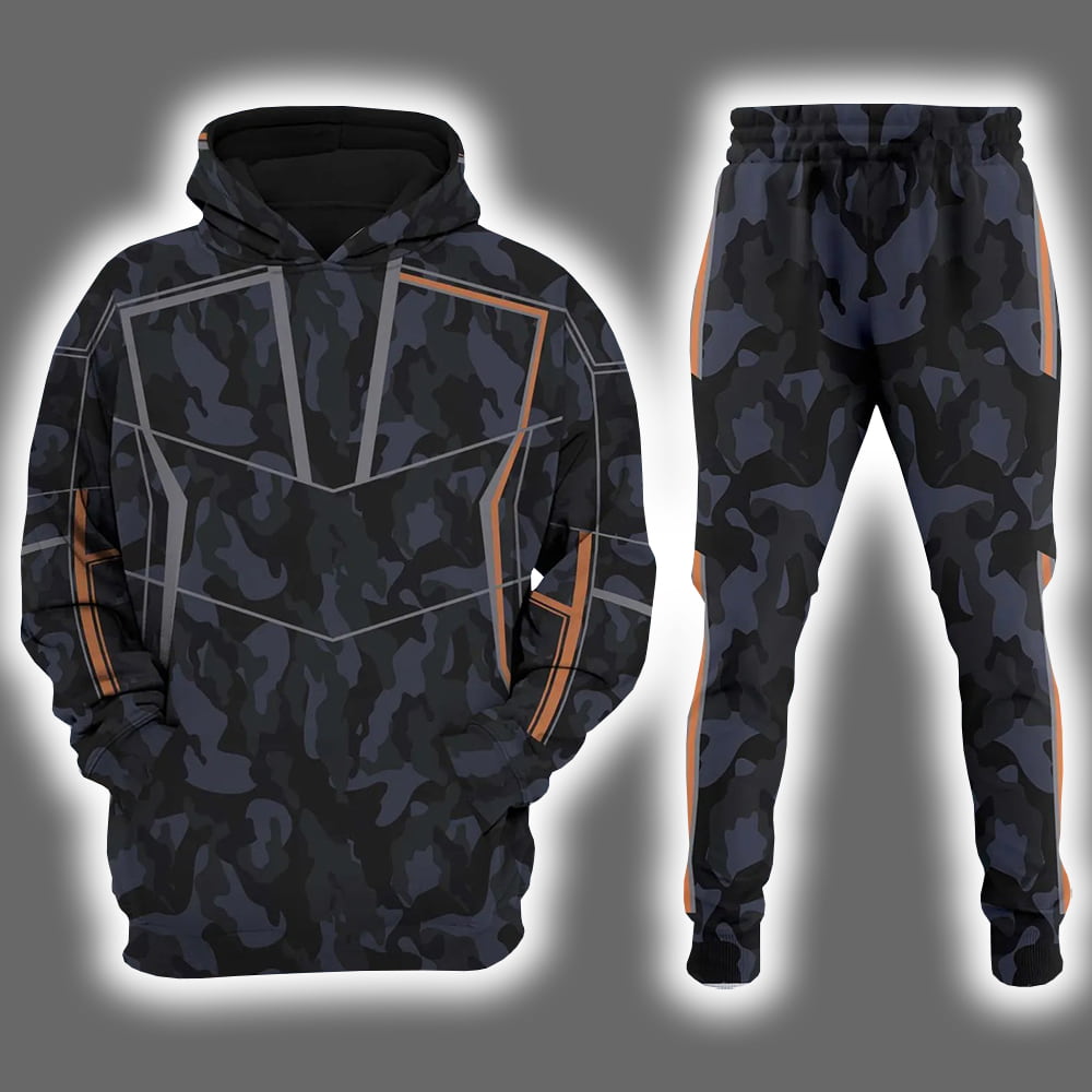 Iron Man Tony Stark Halloween Costume Hoodie Joggers Iron Man Tony Stark Halloween Costume Hoodie Joggers