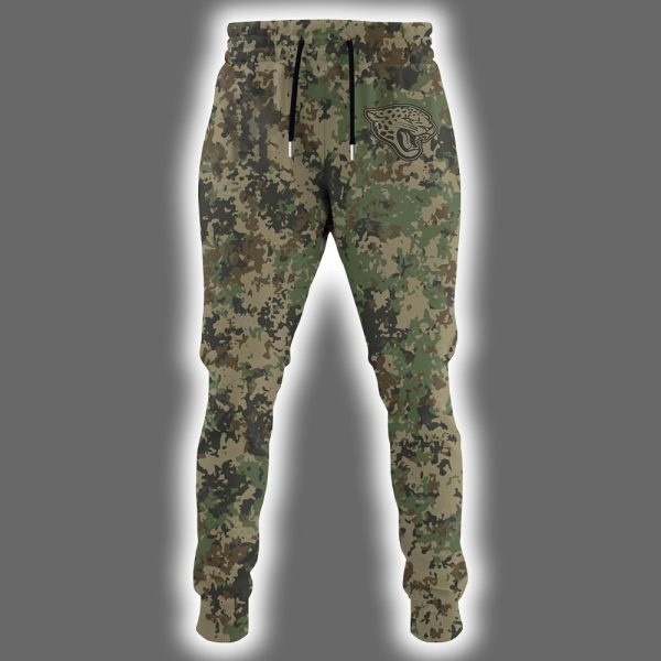 Jaguars Happy Veterans Day Night Game 2025 Hoodie Joggers Cap 2