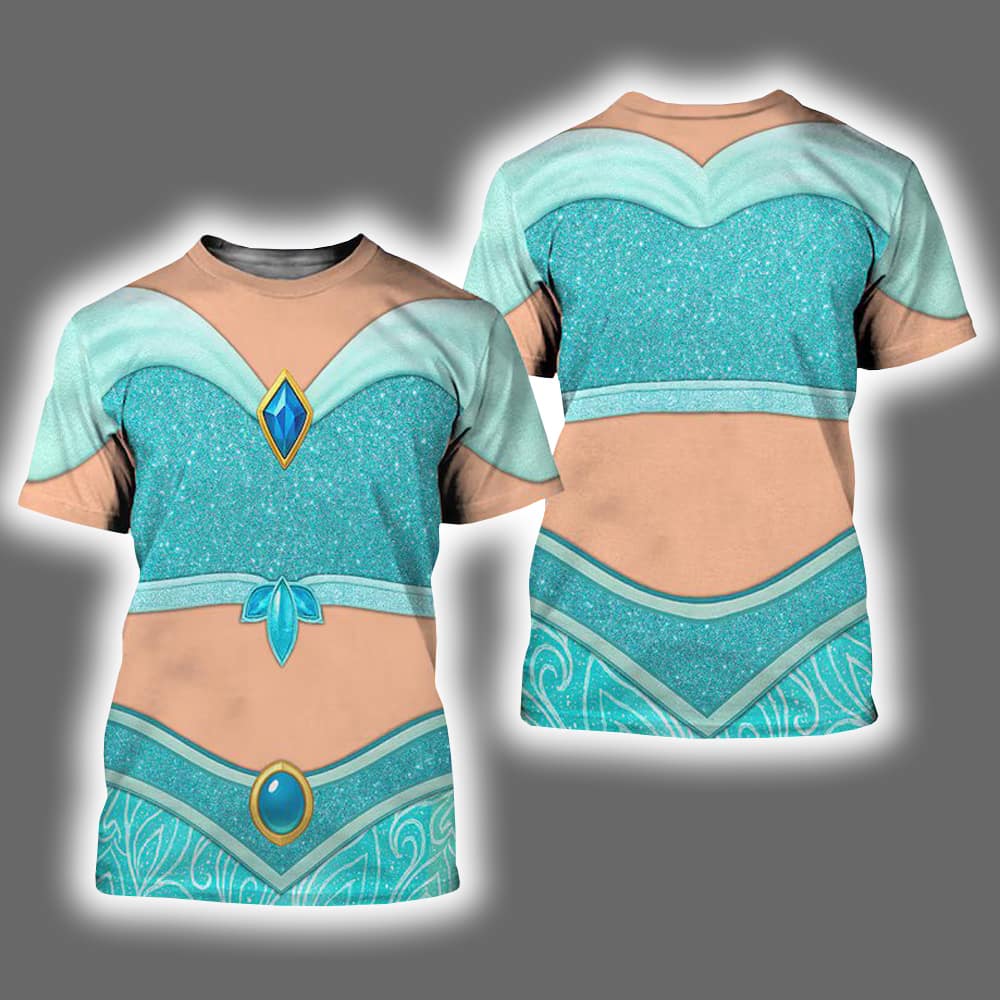 Jasmine Aladdin Halloween Costume Shirt Jasmine Aladdin Halloween Costume Shirt