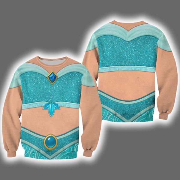 Jasmine Aladdin Halloween Costume Shirt 2