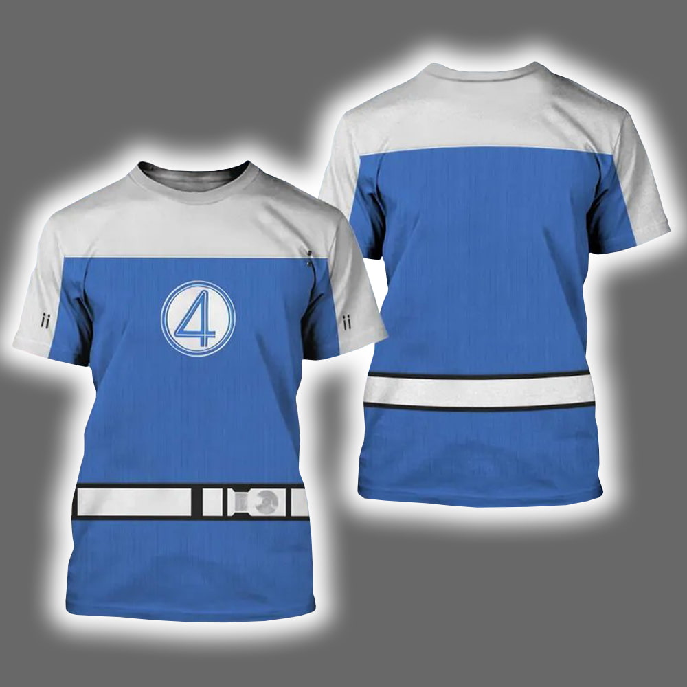 Johnny Storm Human Torch Fantastic Four First Steps Halloween Costume Shirt Johnny Storm Human Torch Fantastic Four First Steps Halloween Costume Shirt