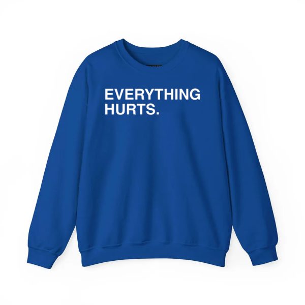 Justin Turner Everything Hurts Shirt