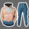 King Triton Little Mermaid Costume Halloween Hoodie Jogger