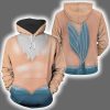 King Triton Little Mermaid Costume Halloween Hoodie Jogger 2