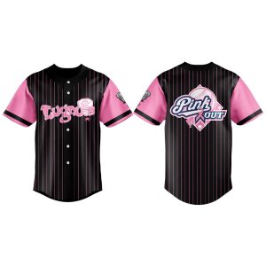 Lansing Lugnuts Pink Out 2025 Jersey