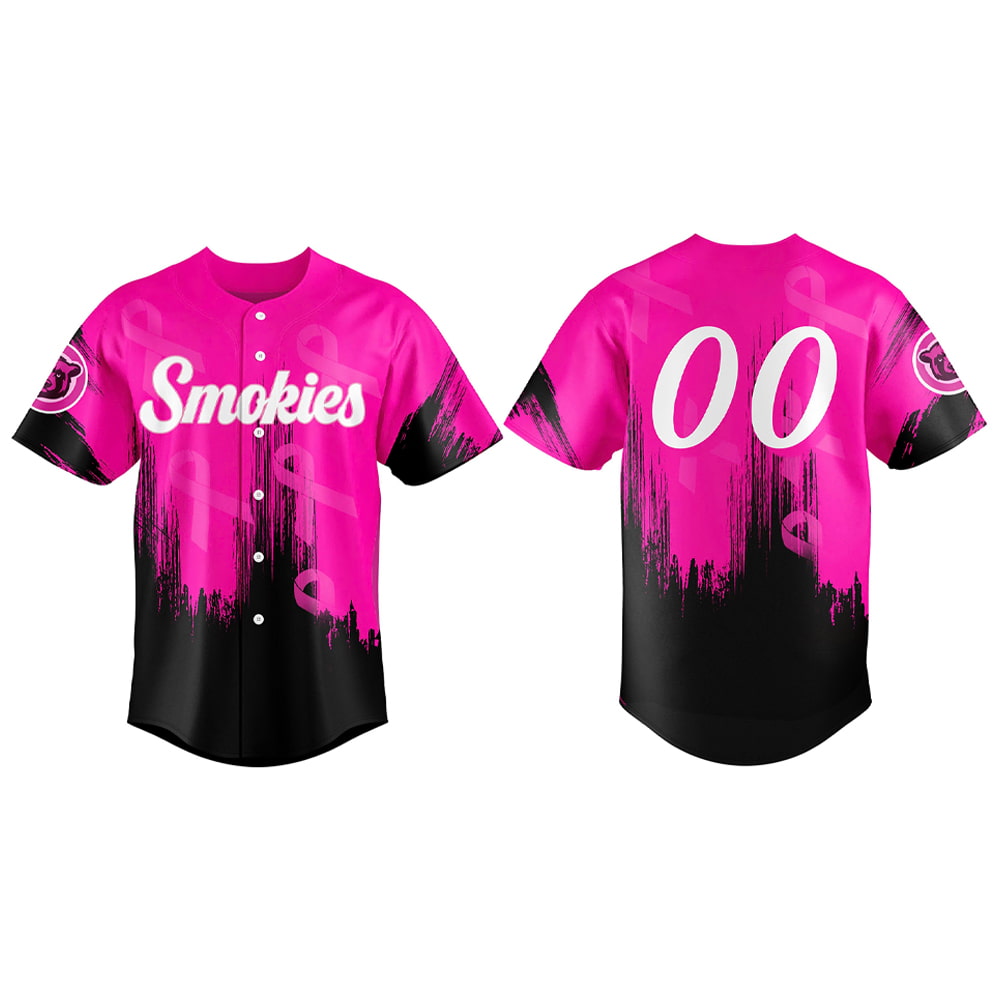 Knoxville Smokies Paint The Park Pink 2025 Jersey Knoxville Smokies Paint The Park Pink 2025 Jersey
