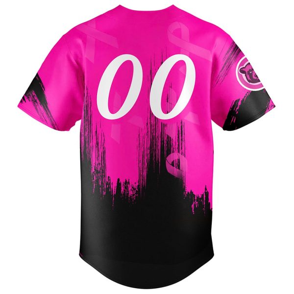 Knoxville Smokies Paint The Park Pink 2025 Jersey 3