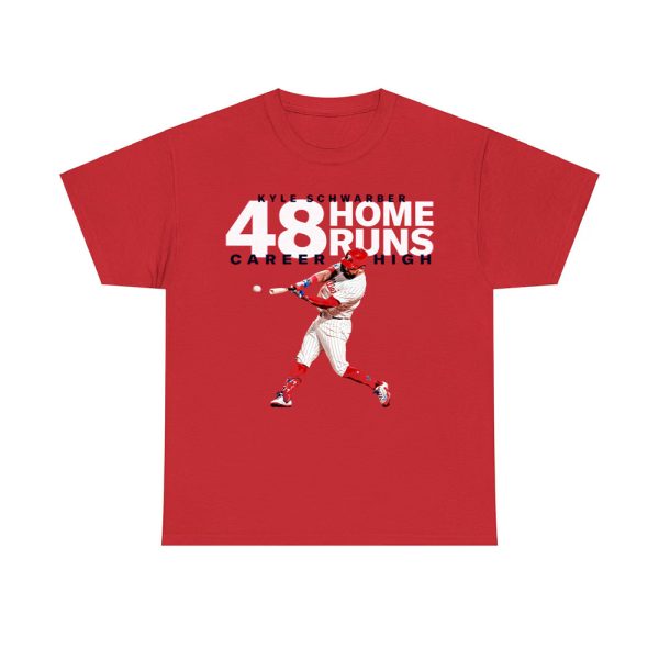 Kyle Schwarber 48 Home Runs Shirt