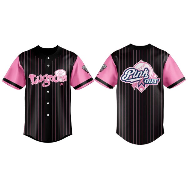 Lansing Lugnuts Pink Out 2025 Jersey