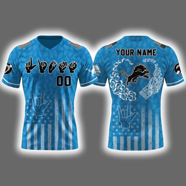Lions Deaf & Hard-of-Hearing Awareness Day 2025 Jersey