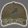 Lions US Army 250th Birthday Celebration Night Game 2025 Hoodie Joggers Cap 3