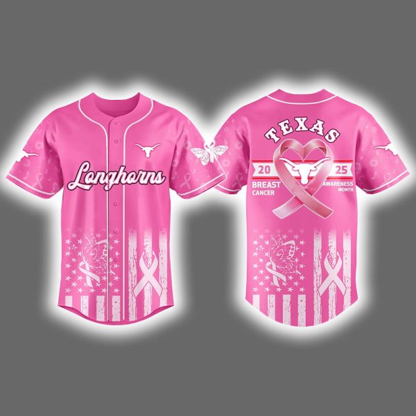 Longhorns x Breast Cancer Awareness Month 2025 Jersey
