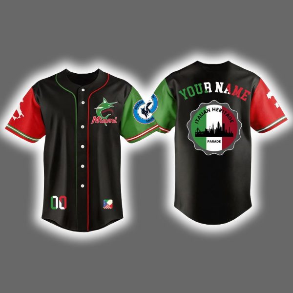 Marlins Italian Heritage Month 2025 Jersey