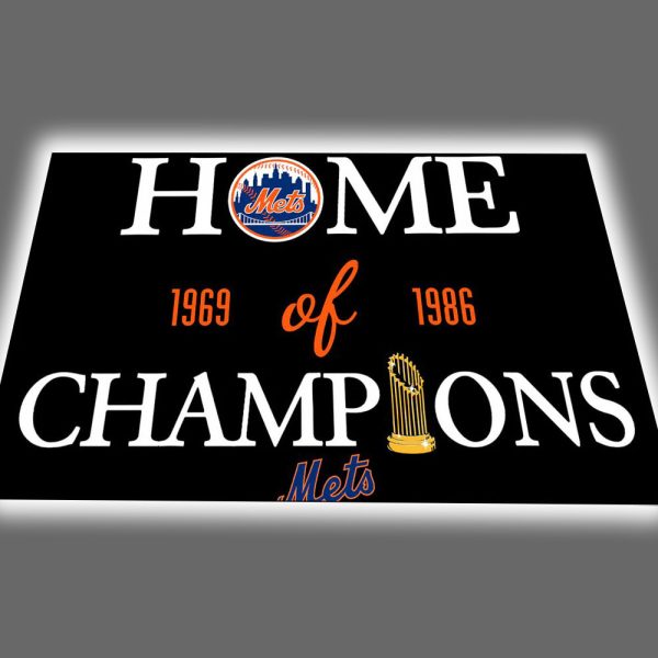 Mets Home of Champions Doormat
