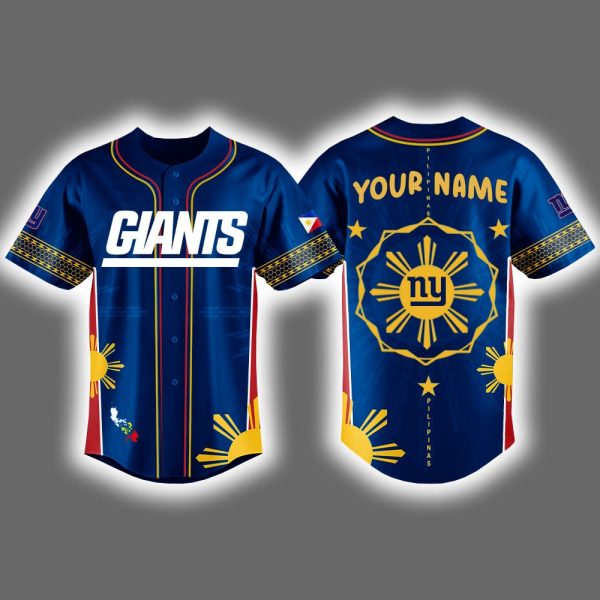 NY Giants Filipino Heritage Night 2025 Jersey