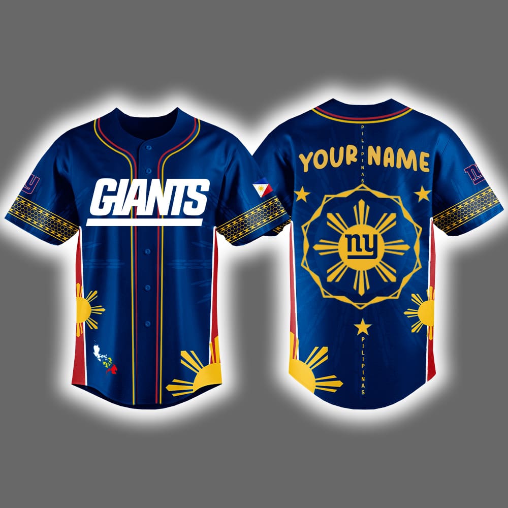 NY Giants Filipino Heritage Night 2025 Jersey NY Giants Filipino Heritage Night 2025 Jersey