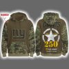 NY Giants US Army 250th Birthday Celebration Night Game 2025 Hoodie Joggers Cap