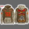 NY Giants USMC 250th Birthday Celebration Night Game 2025 Hoodie Joggers Cap 1