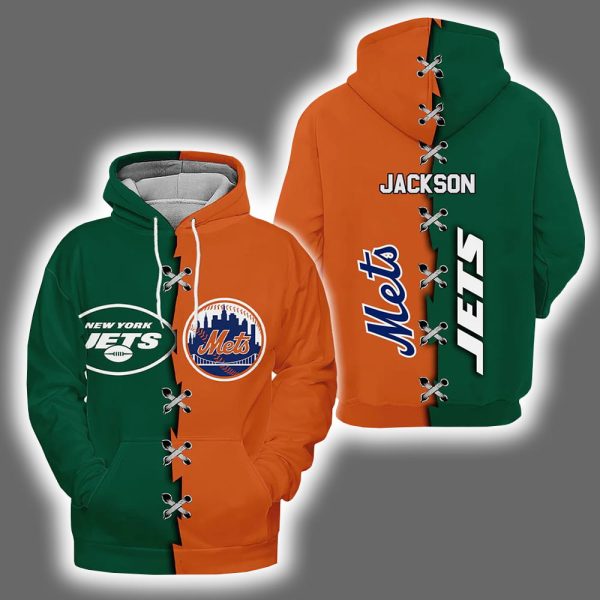 NY Jets x Mets Personalized Hoodie