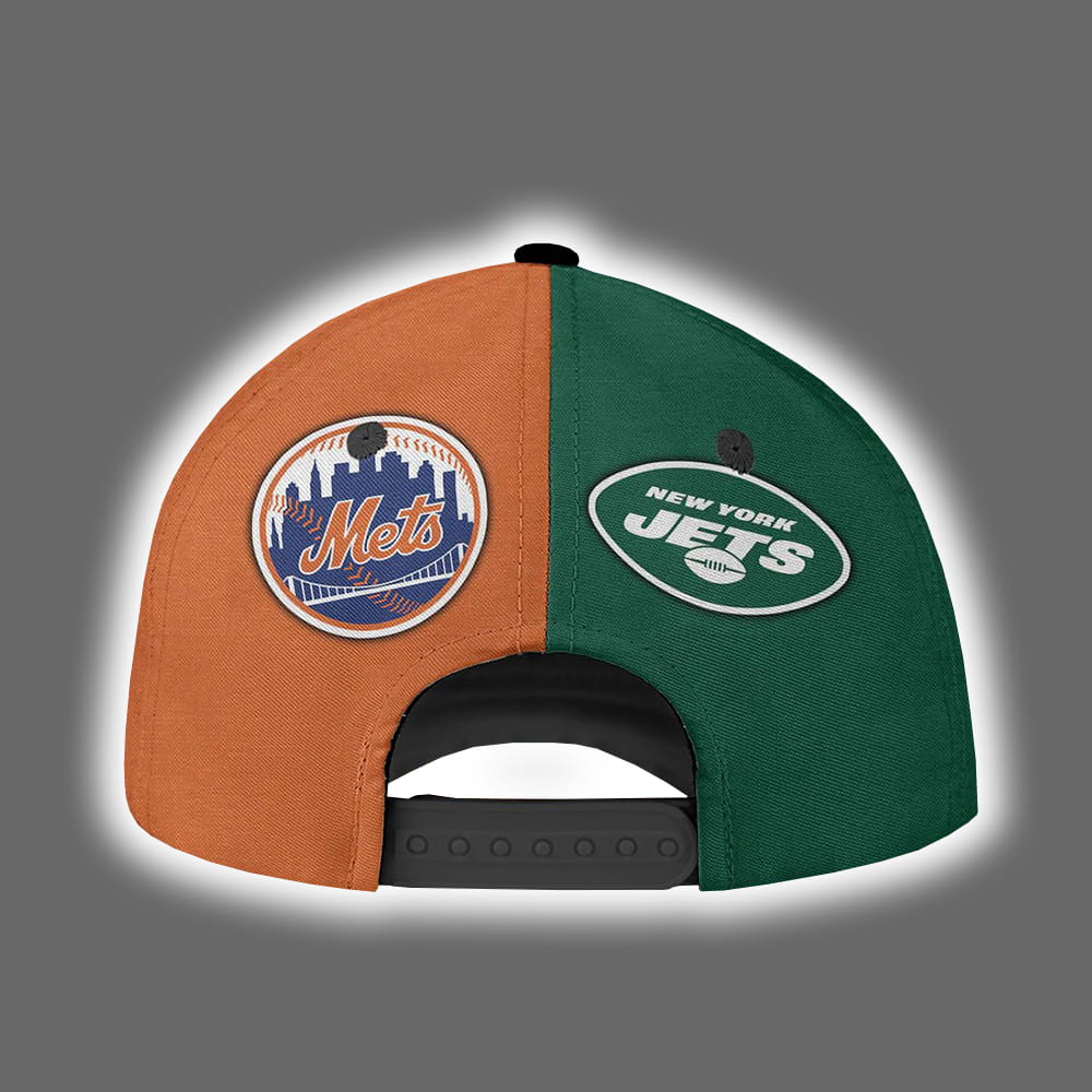 NY Mets x Jets Skyline Personalized Hat 4 NY Mets x Jets Skyline Personalized Hat 4