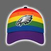 Nick Sirianni Eagles Rainbow Hat