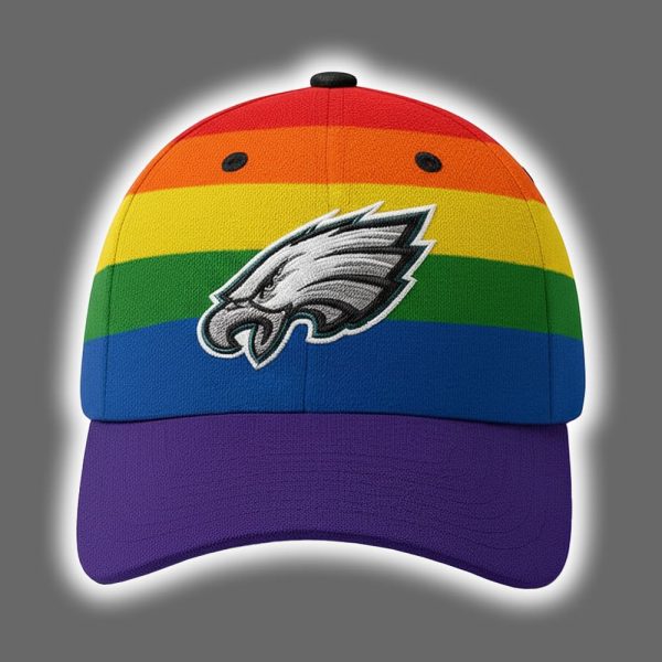 Nick Sirianni Rainbow Hat