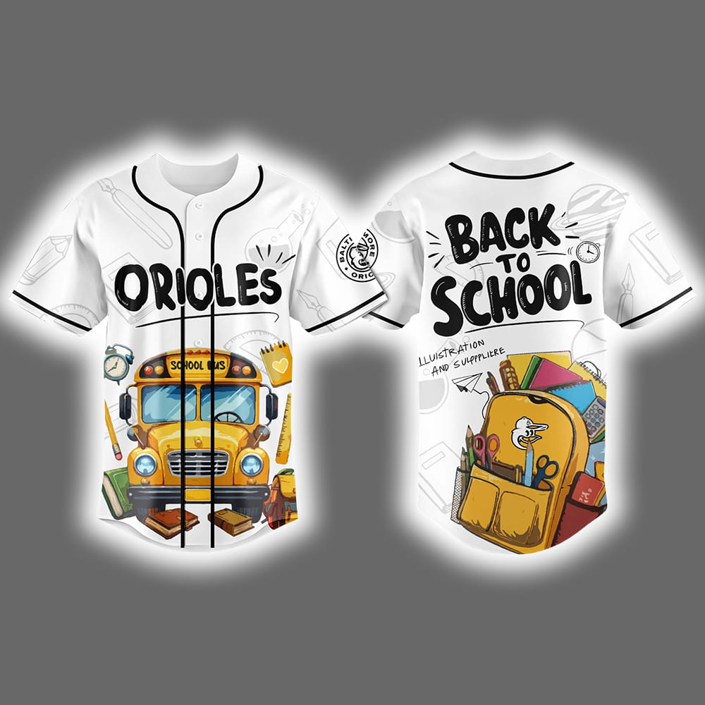 Orioles Back To School 2025 Jersey Orioles Back To School 2025 Jersey