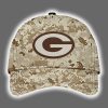 Packers 2025 United State Mine Corps 250th Anniversary Hoodie Joggers Cap 3