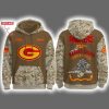 Packers USMC 250th Birthday Celebration Night Game 2025 Hoodie Joggers Cap